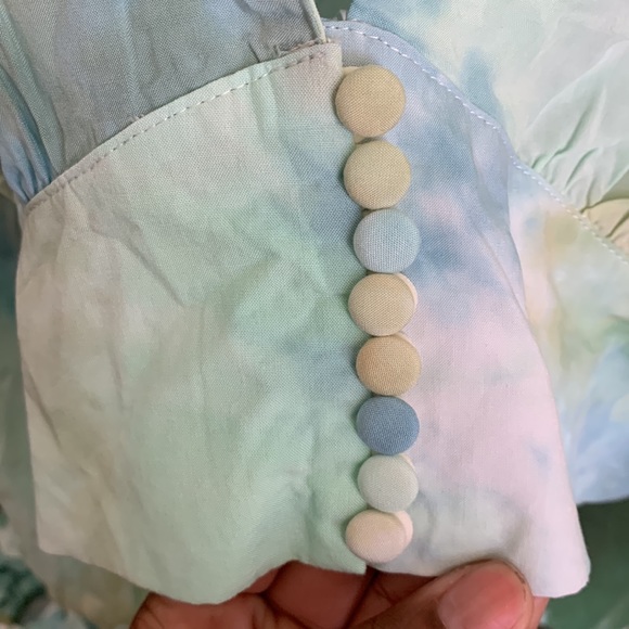 Tie Dye Crop Top - Picture 7 of 9